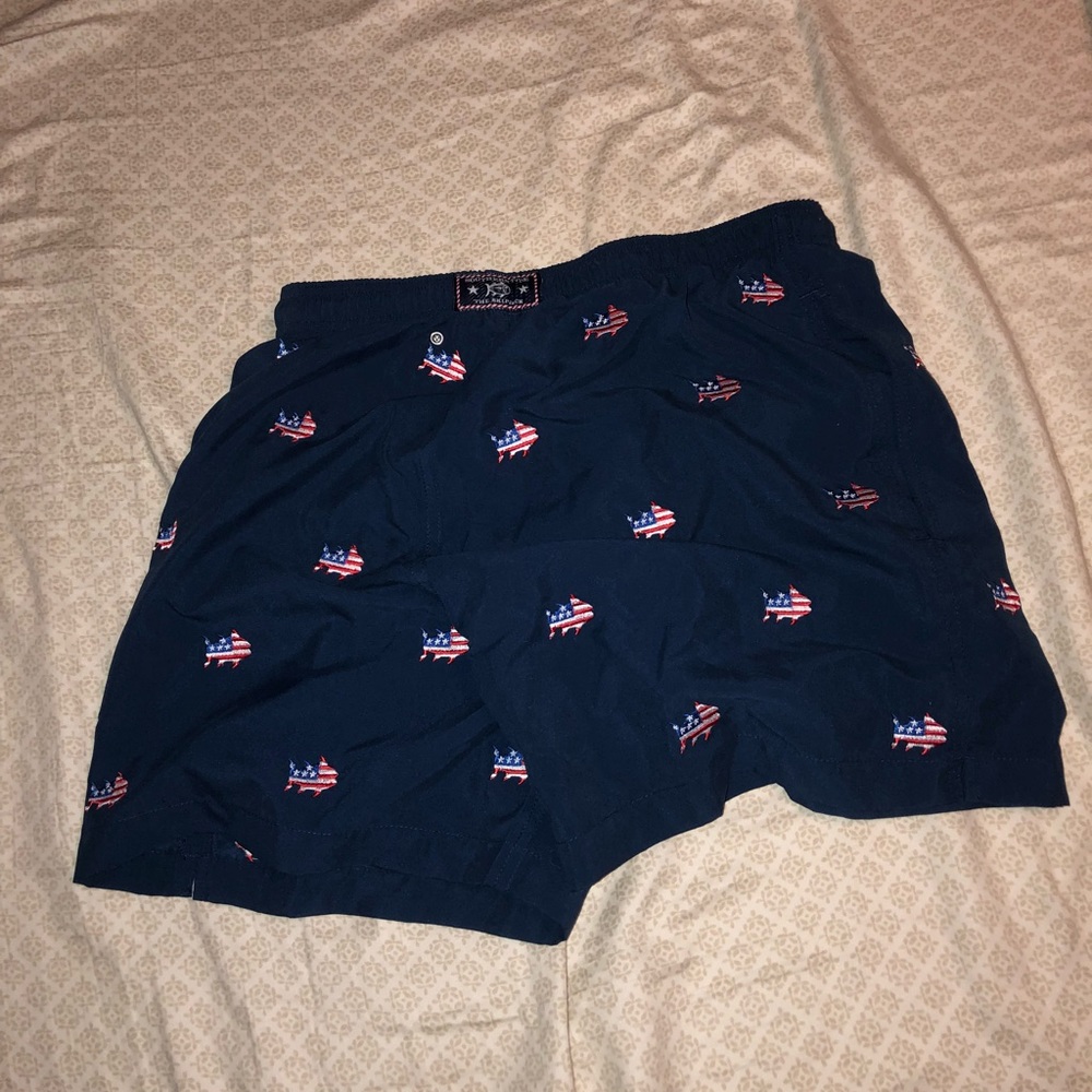 Southern tide swim trunks